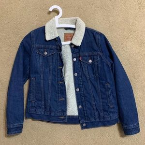Levis Sherpa Denim Jacket